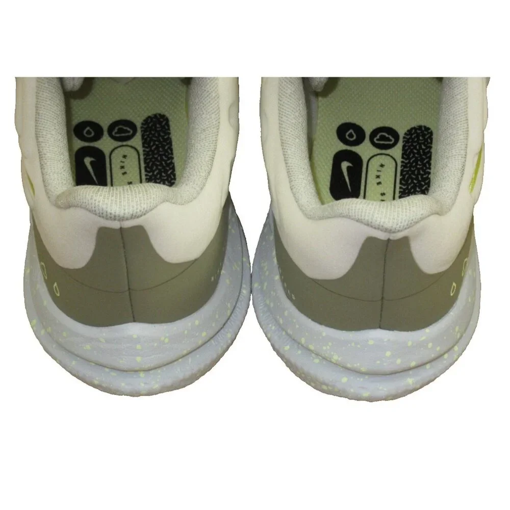 Nike Women's Air Winflo Shield Running Shoes Ivory Olive Green Sizes NIB - Picture 5 of 7
